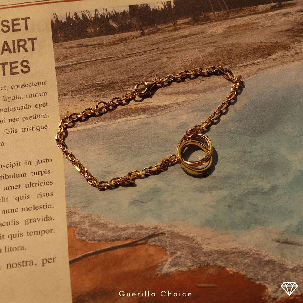 CHARM GOLD BRACELET - Lolomo!