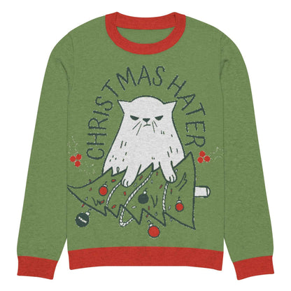 Christmas Hater Cat Sweatshirt
