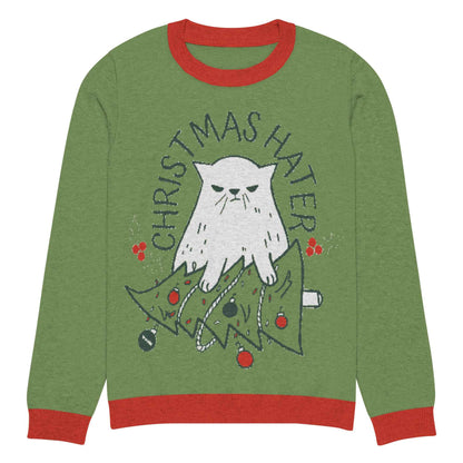 Christmas Hater Cat Sweatshirt