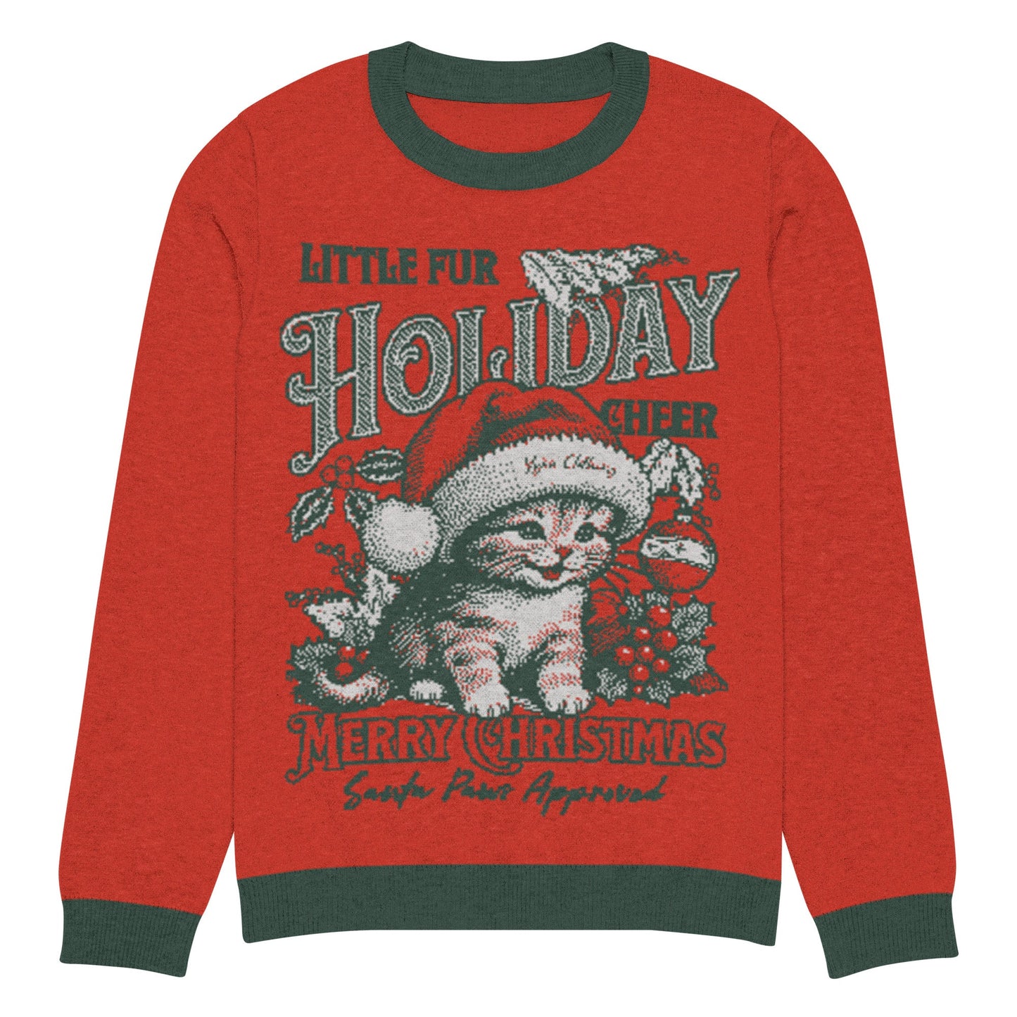 Holiday Cheer Cat Sweatshirt