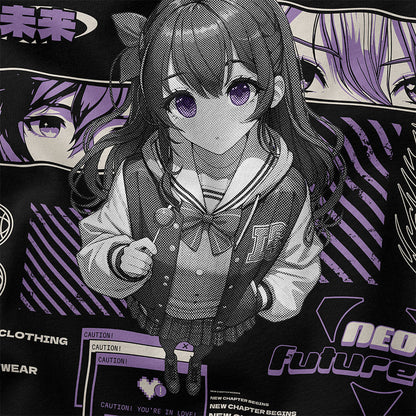 Nueva camiseta de anime Love