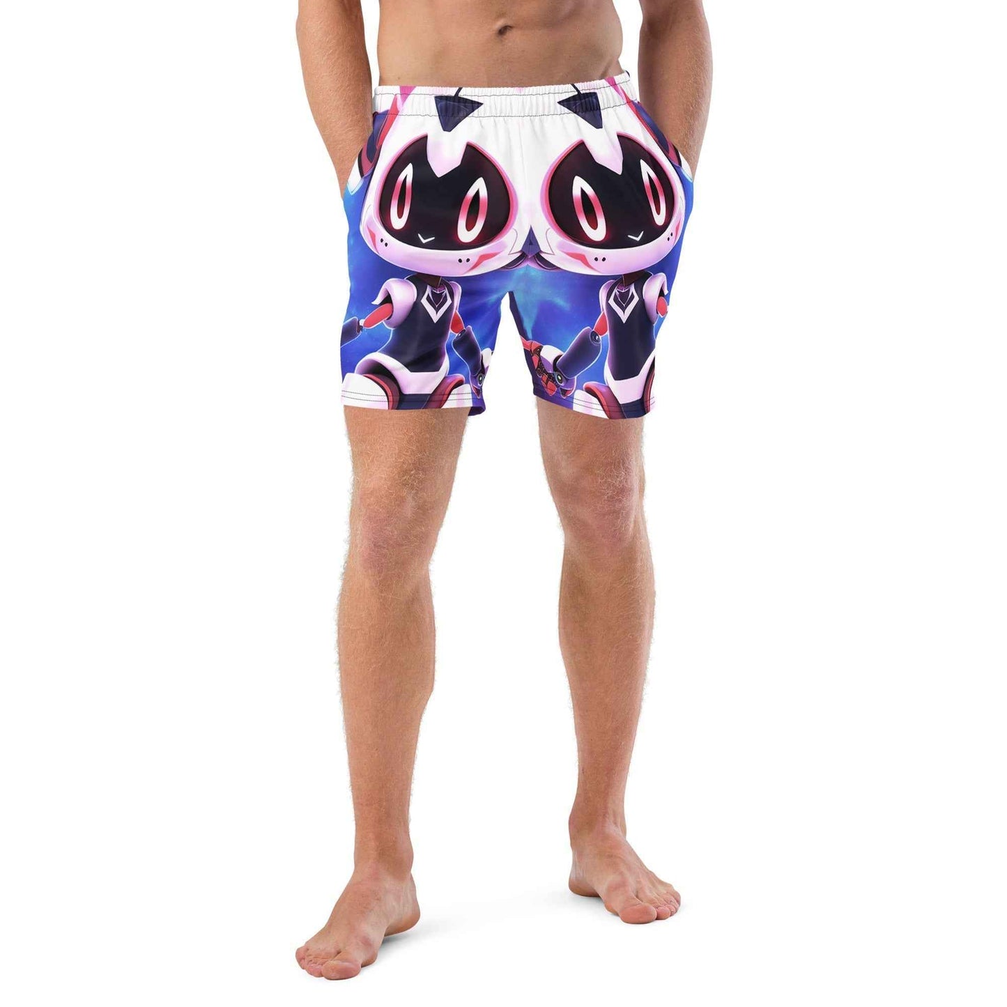 Cyber Friend Swim Trunks