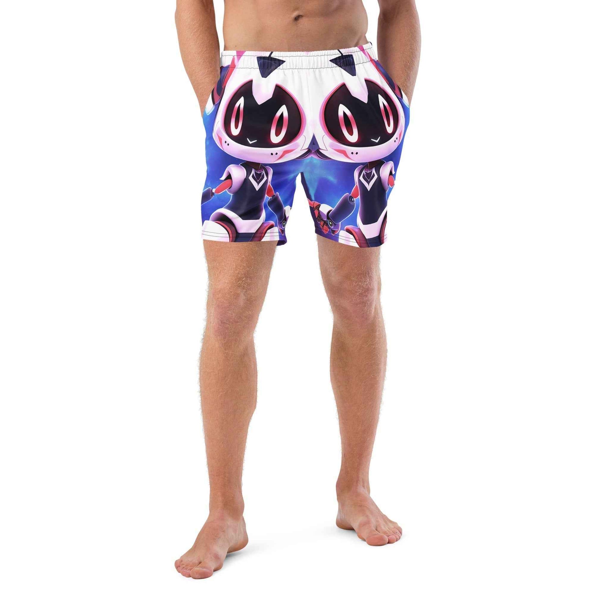 Cyber Friend Swim Trunks