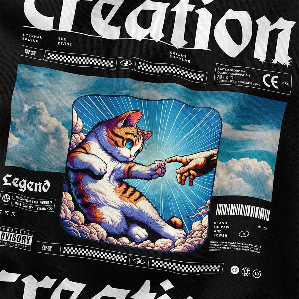 Divine Creation Cat T-Shirt