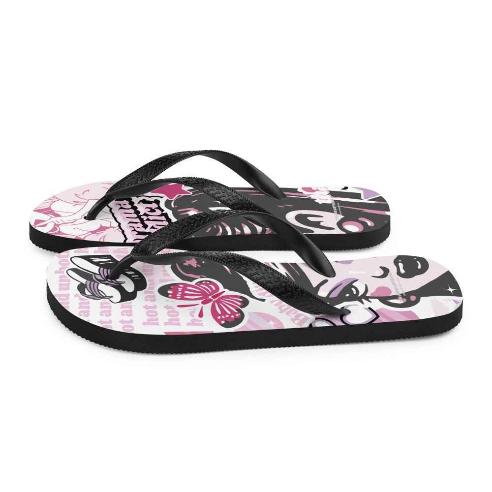 Drama Addict Flip-Flops