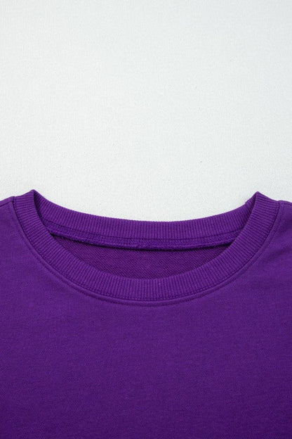 Varsity Stripe Pullover and Mini Skirt Set