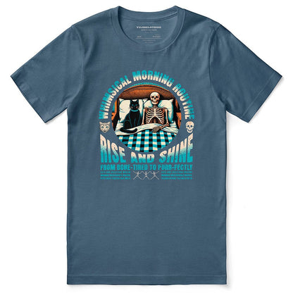 Good Morning Cat T-Shirt - Lolomo!