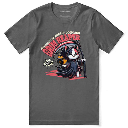 Grim Reaper Cat T-Shirt