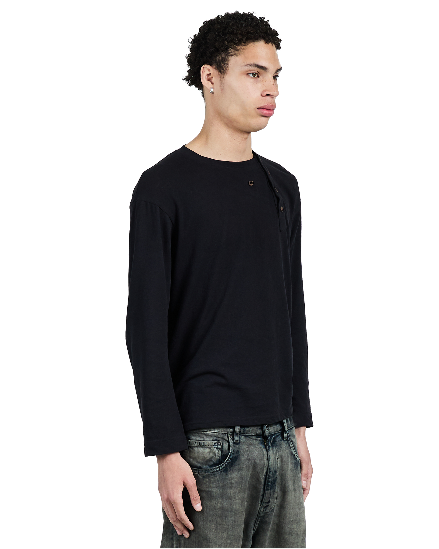 HENLEY LONG SLEEVE