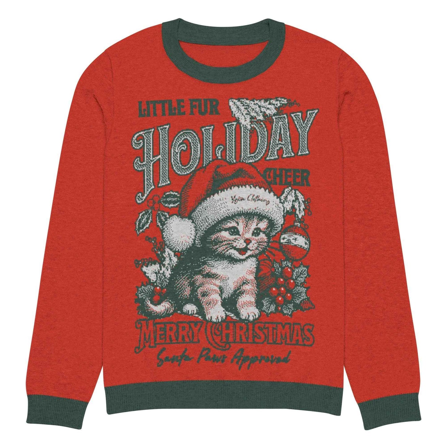 Holiday Cheer Cat Sweatshirt