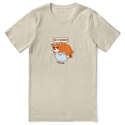 Incognito Corgi Dog T-Shirt - Lolomo!