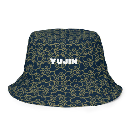 Japanese Clouds Reversible Bucket Hat - Lolomo!