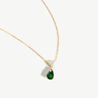 Jardin Vert Tsavorite & Diamond Pendant - Lolomo!