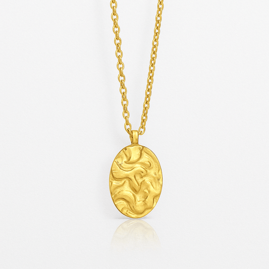 L’Ovale Doré Necklace - Lolomo!