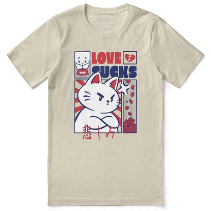 Love Sucks Cat T-Shirt