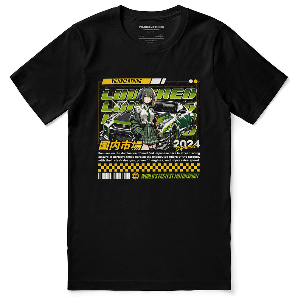 Camiseta de coche rebajado