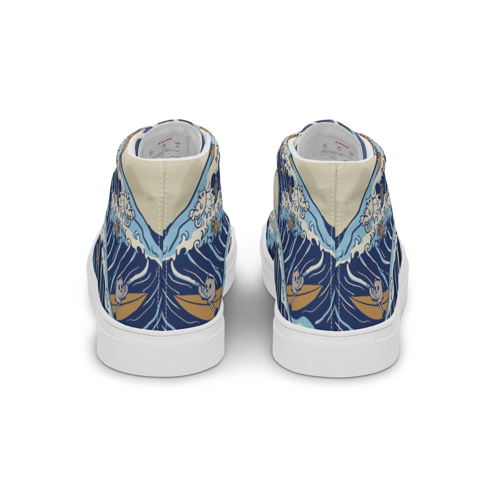 Men’s Japanese Cat Waves Shoes - Lolomo!