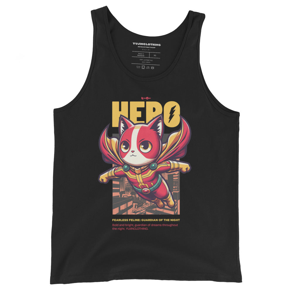 Camiseta sin mangas Hero Cat