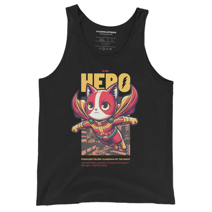 Camiseta sin mangas Hero Cat