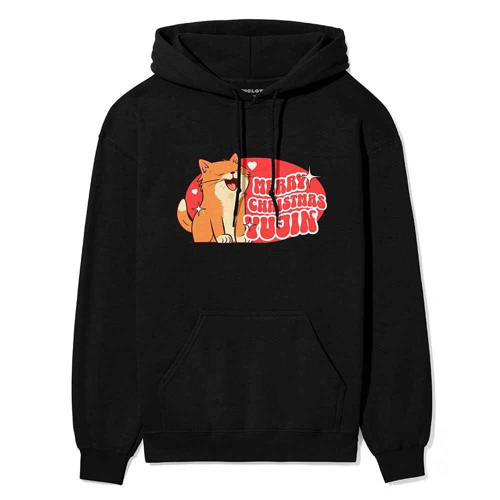 Merry Christmas Cat Hoodie