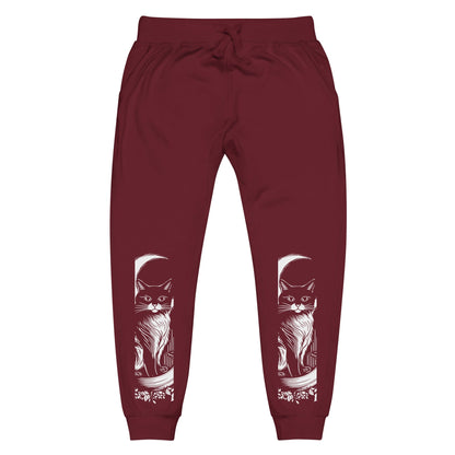 Moon And Cat Sweatpants - Lolomo!