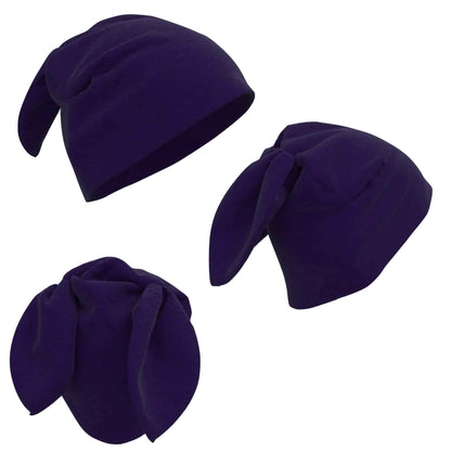New Colors Fleece Bunny Beanie