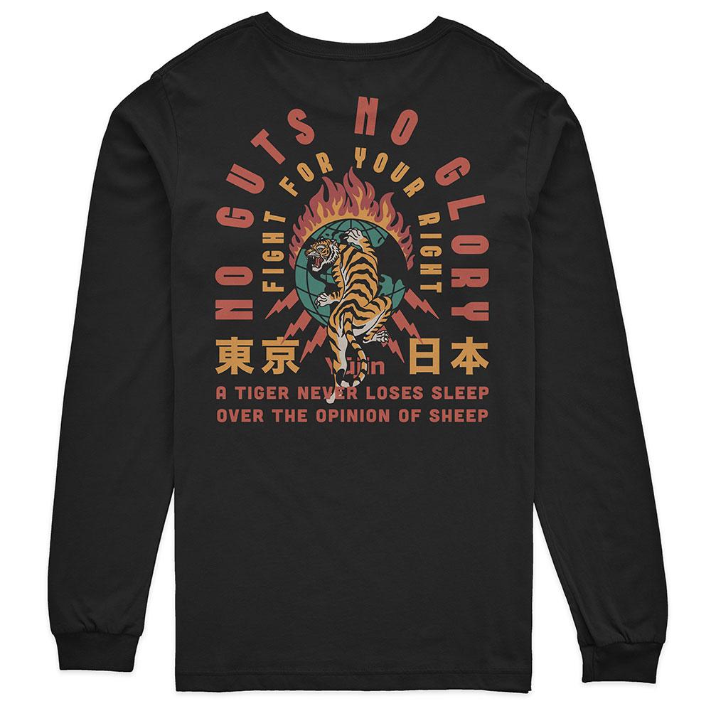 No Guts Long Sleeve T-Shirt - Lolomo!