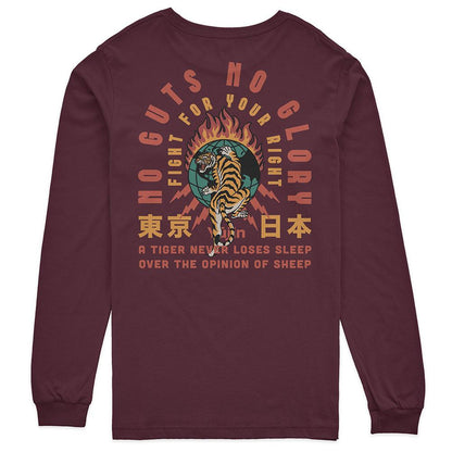 No Guts Long Sleeve T-Shirt - Lolomo!