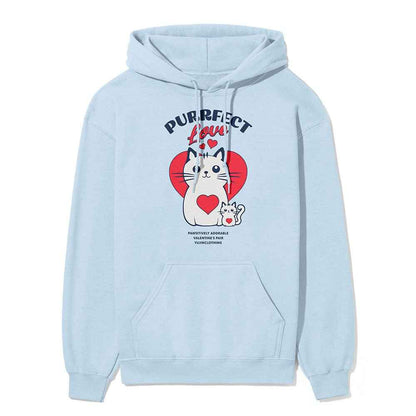 Purrfect Love Cat Hoodie