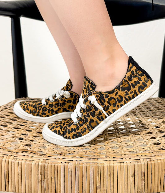Rae Sneakers in Leopard