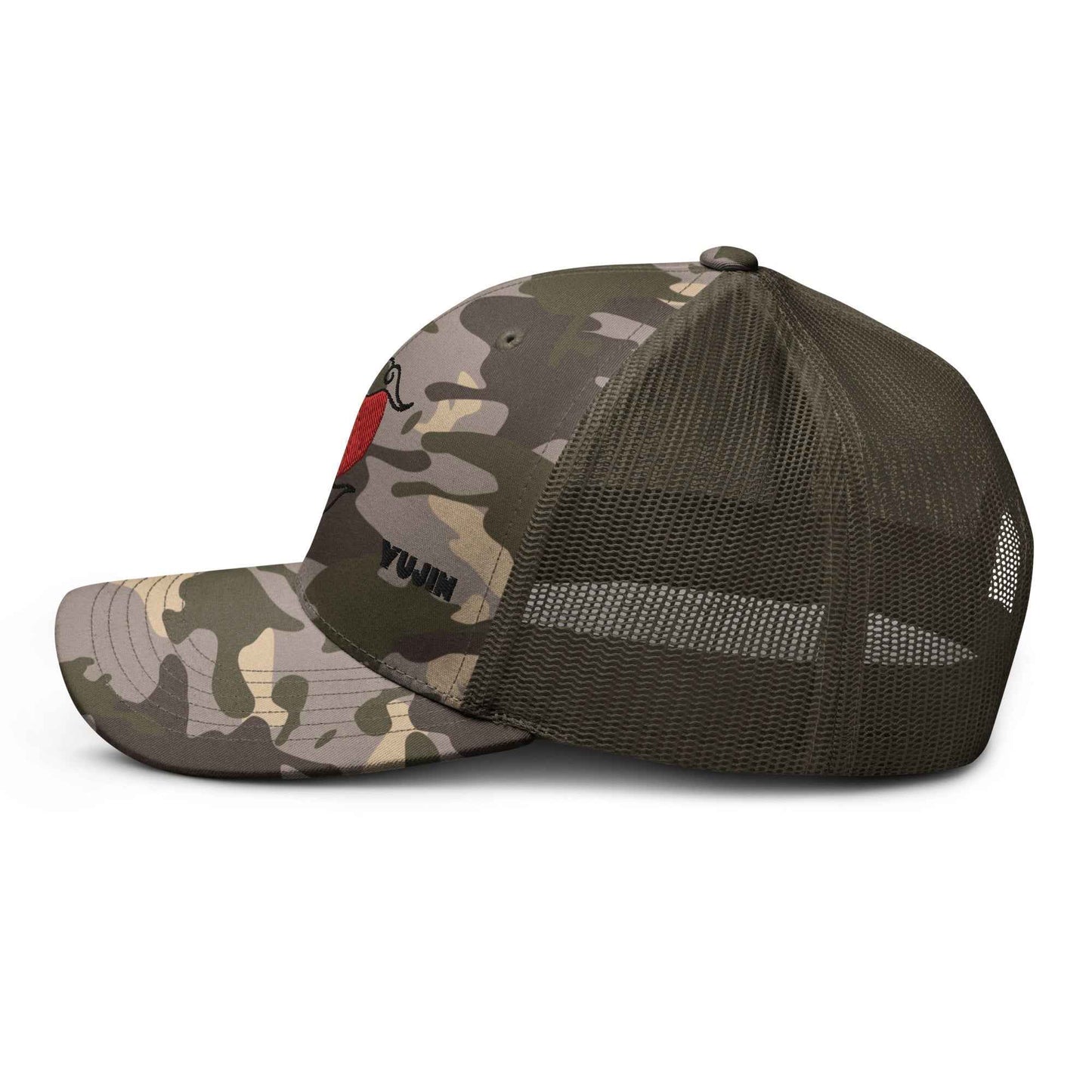 Red Moon Camouflage Trucker Hat
