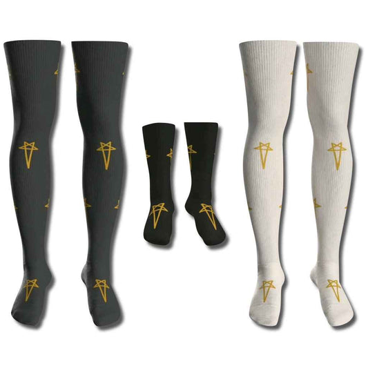 Rick Boot Sock Stars - Crew & Thigh High