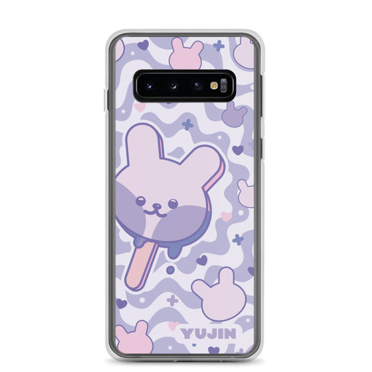 Funda para Samsung con diseño de conejito helado