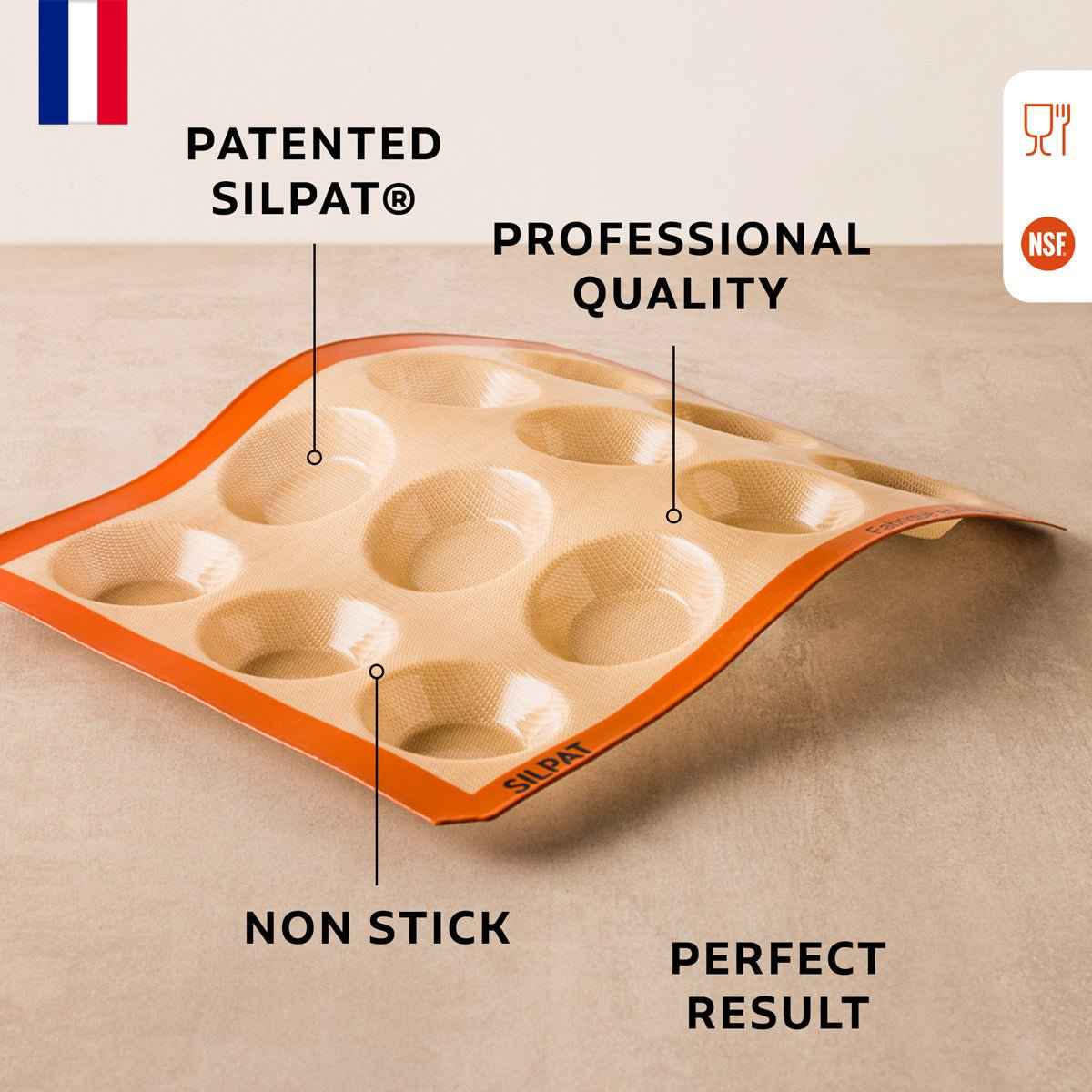 Silpat Perfect 12 Tartelette Mold