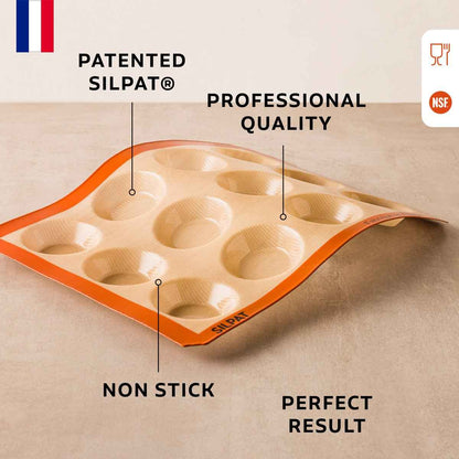 Silpat Perfect 12 Tartelette Mold