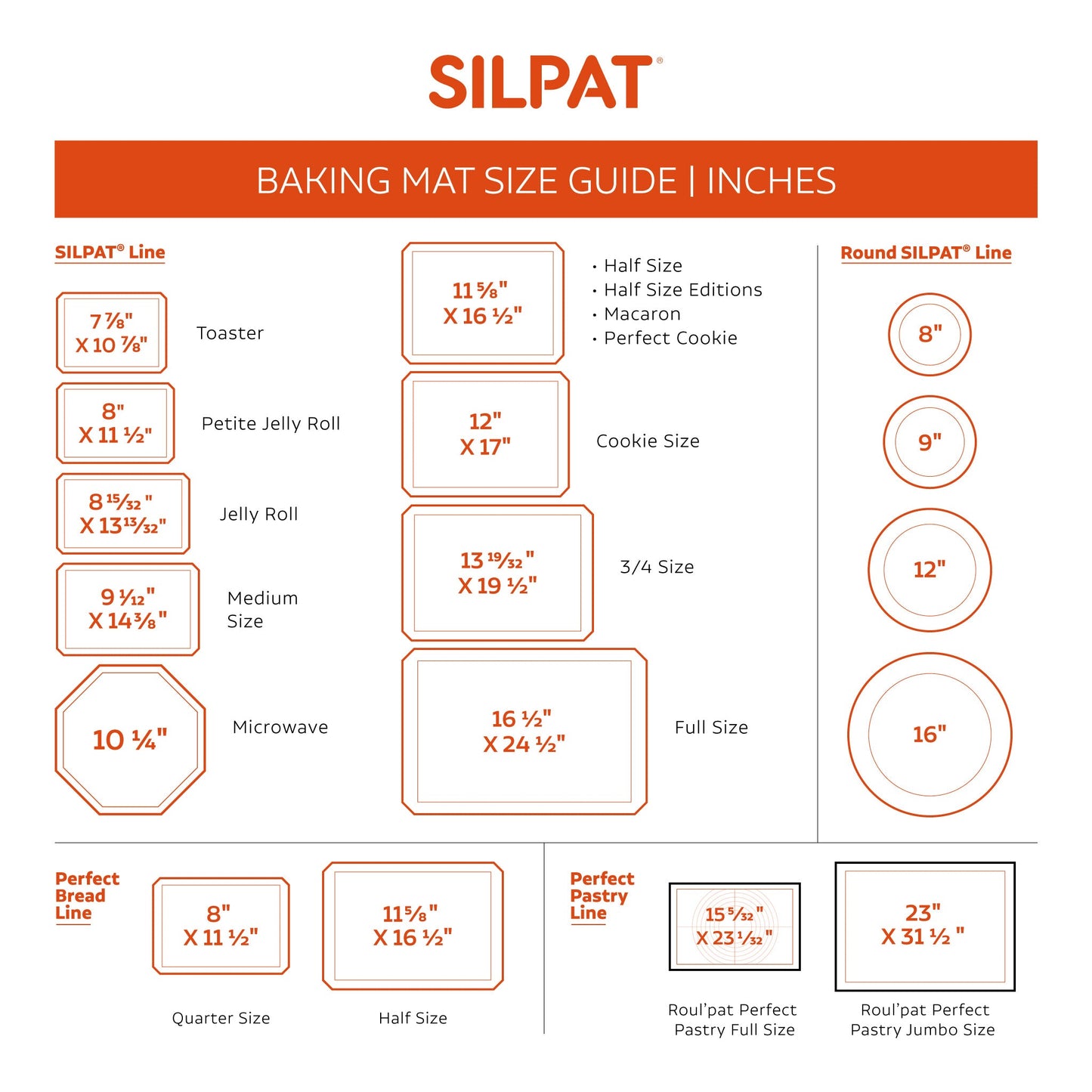 Silpat Boulangerie Half Size 