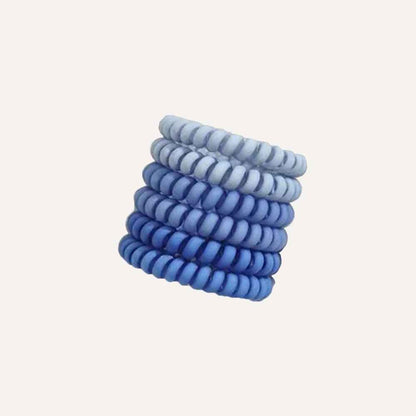 Spiral Hair Ties – No Breakage, No Crease, All-Day Hold