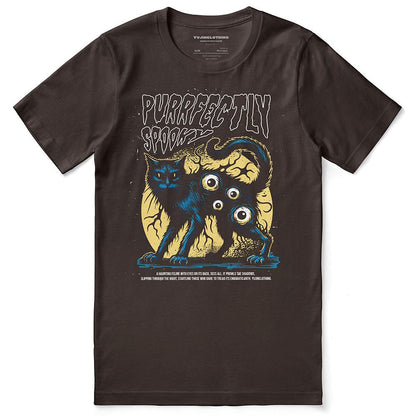 Spooky Vibes Cat T-Shirt - Lolomo!