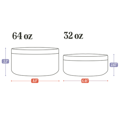 Stainless Steel Pet Bowl – Non-Slip, Durable & Dishwasher Safe | 32oz and 64oz - Lolomo!