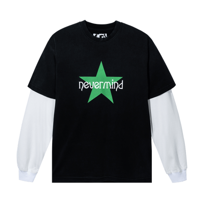 Star Thermal Layered Longsleeve T-Shirt - Lolomo!