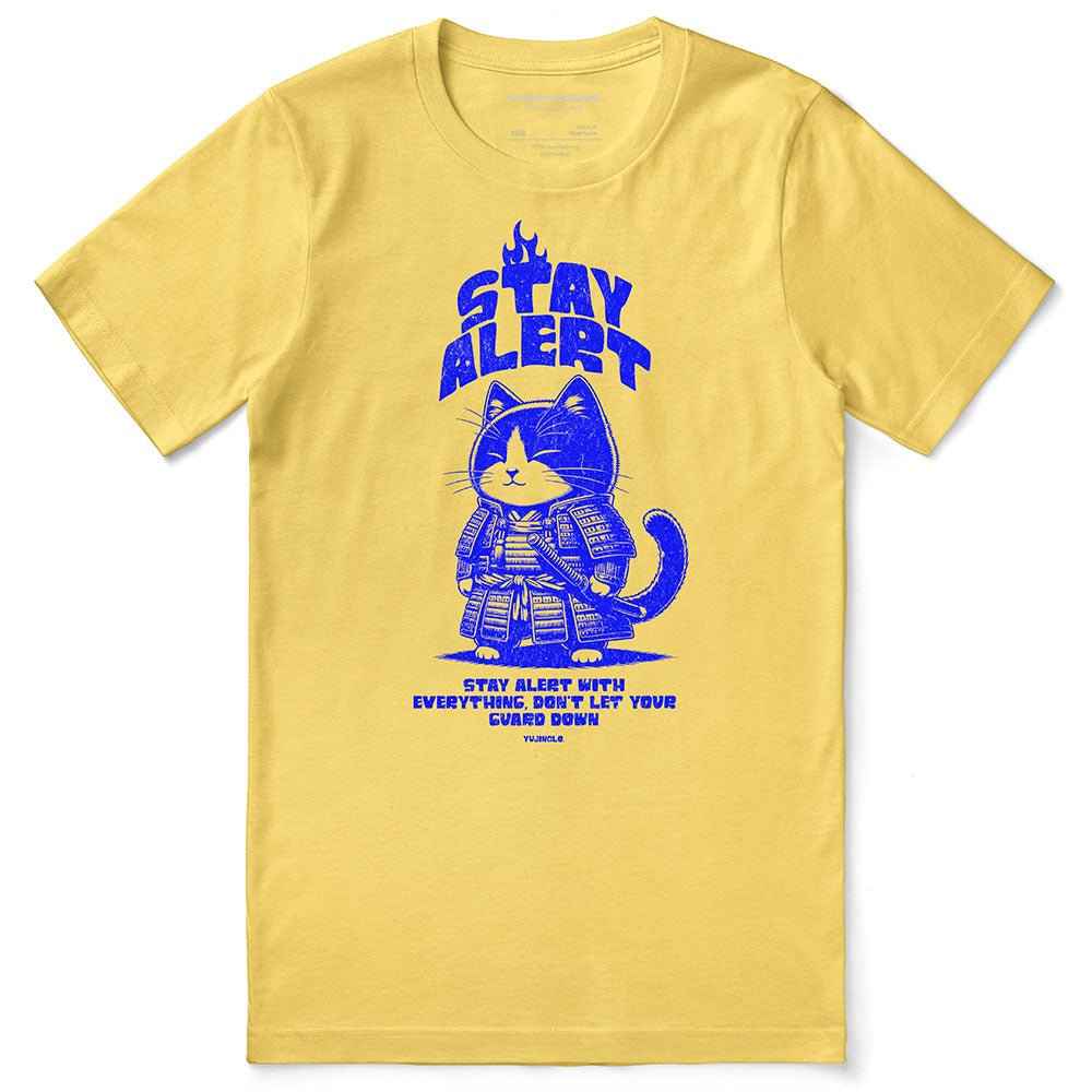 Stay Alert Cat T-Shirt