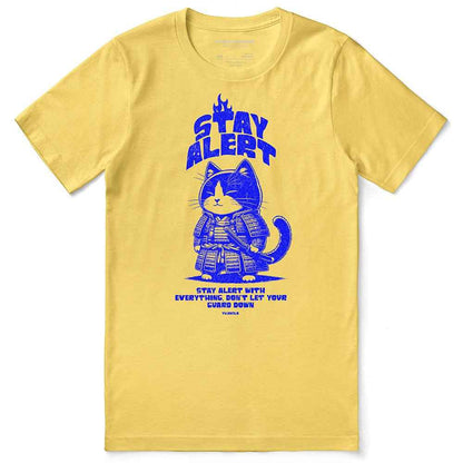 Stay Alert Cat T-Shirt