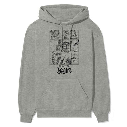 Sudden Attack Cat Hoodie