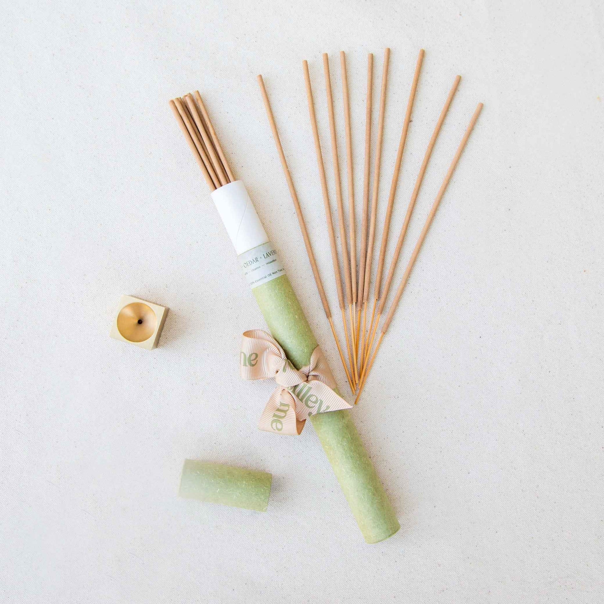 Essential Oil Incense Sticks for Aromatherapy by Tilley + Me