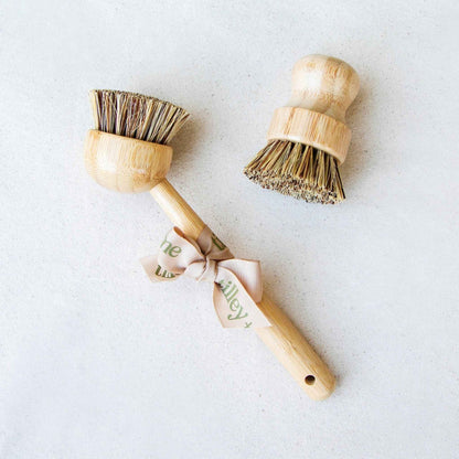 Sustainable Bamboo Pot Scrubber - Tough on Stains, Gentle on Earth