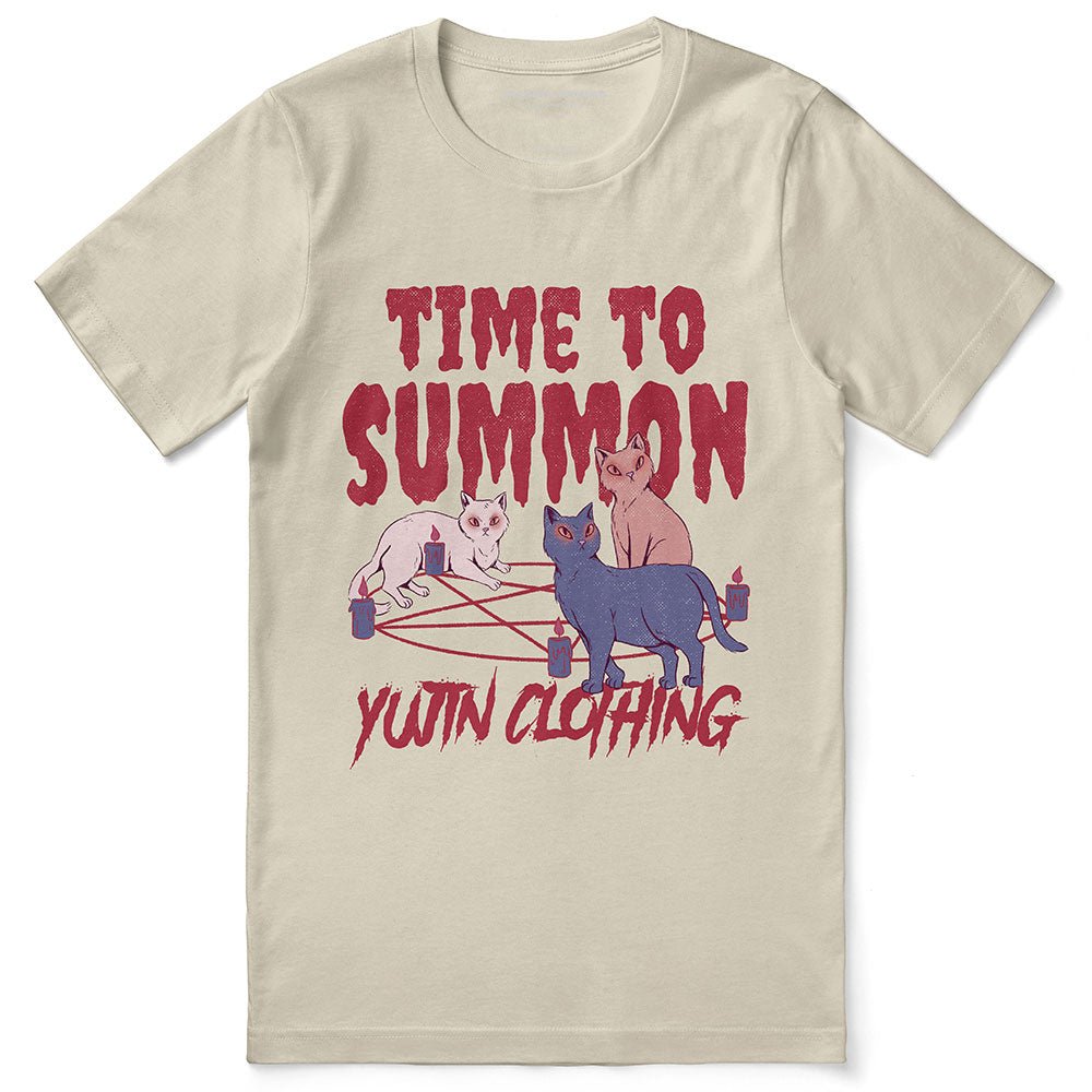Time To Summon Cat T-Shirt - Lolomo!