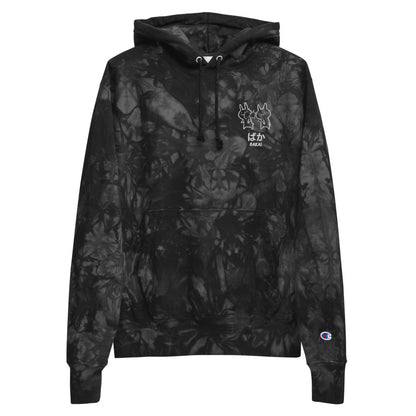 Sudadera con capucha teñida Baka!