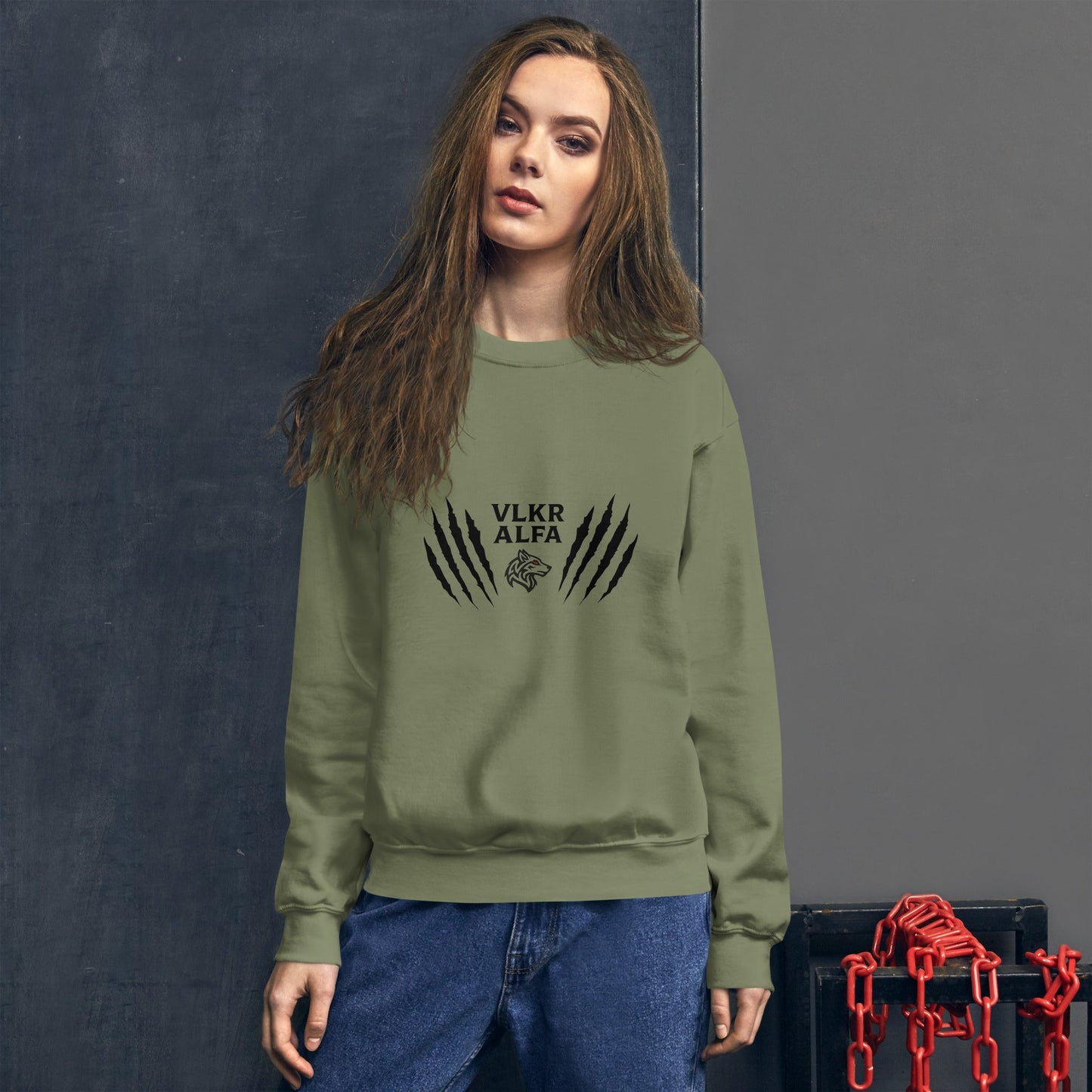 VLKR ALFA // Savage Core Crew | Unisex Sweatshirt