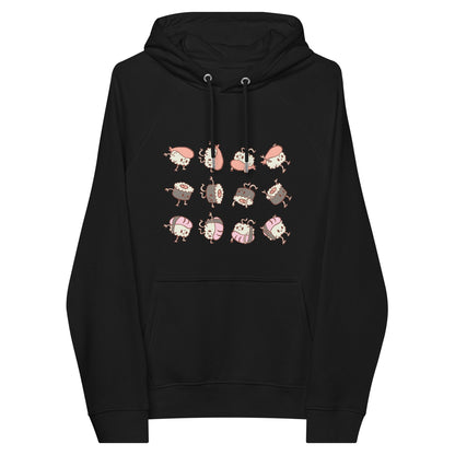 Sudadera ecológica con capucha Sushi Roll
