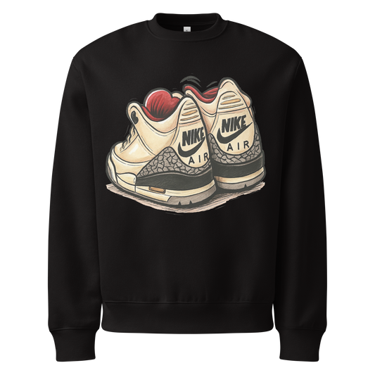 Sole Providerz™ "Vintage" AJ 3 Oversized Heavyweight Sweatshirt